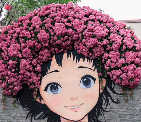 眉山墙体彩绘-网红墙打卡