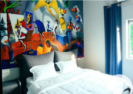 眉山对于酒店的墙体彩绘而言更注重哪些方面？