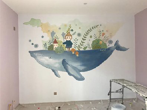 眉山手绘墙的特点及优势。