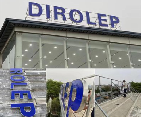 眉山楼顶发光字安装的注意事项。